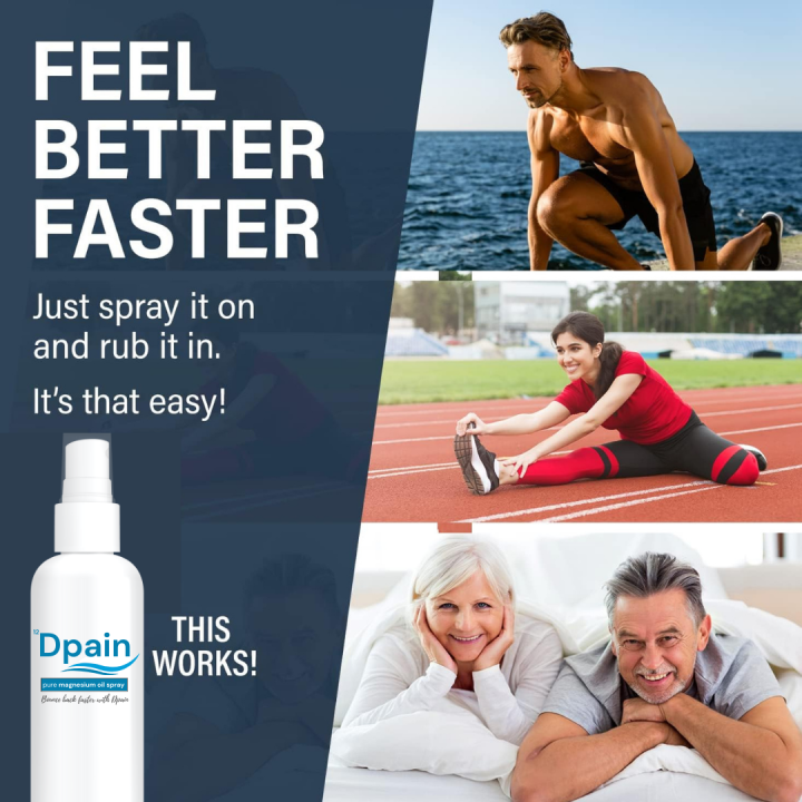 Pure Magnesium Pain Relief Spray HighQuality Effective and Authentic