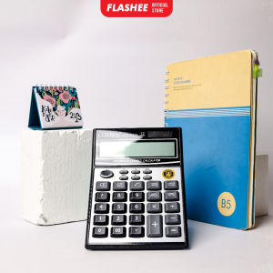 Flashee Kalkulator Dagang Check Dual Calculator 12 Digit Tenaga Surya