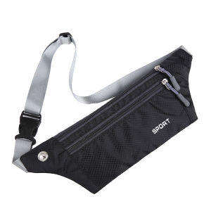 BUY 1 TAKE 2 (3PCS ) Outdoor Sports Waist Bag Mens Running Mobile Phone Bag Fitness Close-Fitting Waist Bag Nylon Waterproof Fashion Waist Bag