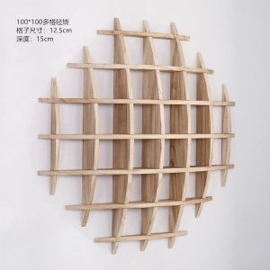 Wall Mounted Shelf Rack Punch-free Display Wall Mounted Shelf Rack Wall-Mounted Partition Multilayer Storage Wall Mounted Shelf Rack
