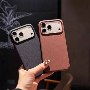 Luxury Tech Woven Phone Case for For iPhone 18 Pro Max 17promax 18Pro 17 Pro TechWoven Magnetic Wireless Charge Cover