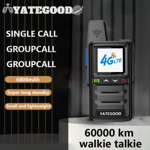 YATEGOOD G380 Walkie Talkie No distance limit Intercom Long standby Portable More than 6000KM 4G 5GWalkie Talkie
