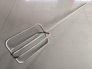 Alat Pengaduk Adonan Kue Martabak Pukis Mata Bor Uk 40 60cm - Stik Adonan Kue Martabak Stainless Model Kotak