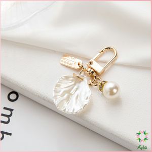 Ayla พวงกุญแจ พวงกุญแจรูปทรงหัวใจประดับกระเป๋า beautiful keychain