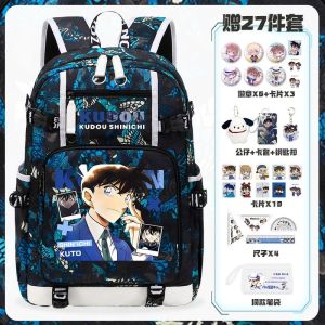กระเป๋าเป้สินค้า Detective Conan Kaito Kidd สำหรับนักเรียนชายและหญิง อนิเมะ Zero Burden ความจุขนาดใหญ่