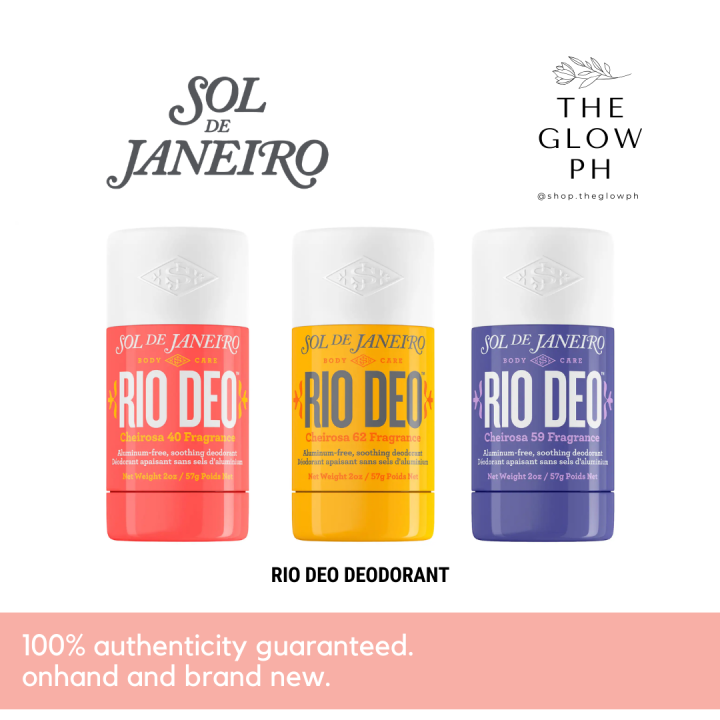 [AUTHENTIC] SOL DE JANEIRO Rio Deo Deodorant | The Glow PH | Lazada PH