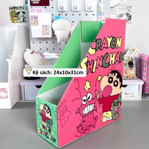 Kệ Sách Để Bàn Hoạt Hình Chất Liệu bìa Cứng – Kệ Đựng Tài Liệu Sách Vở Cute Trang Trí Bàn Học LILA KEBIA21