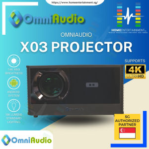 [NEW MODEL]  AUTO KEYSTONE | AUTO FOCUS FULL HD (SUPPORTS 4K) OMNIAUDIO VALUE PROJECTOR EITH 1400 ANSI LUMENS (18000 LUMEMS) [IN STOCK]