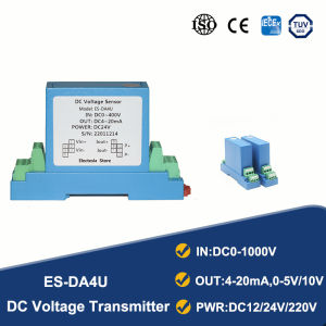 Đầu Dò Máy Phát Điện Áp Xoay Chiều Một Chiều 4-20mA 0-5V 0-10V Đầu Ra DC 5-1000V Cảm Biến Điện Áp Đầu Vào Nguồn Điện 24V