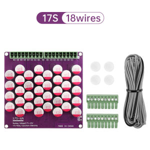 Diymore 3S 4S 6S 8S 17S 6A cân bằng hoạt động toàn bộ nhóm cân bằng LiFePO4 Lithium hoạt động pin truyền năng lượng cân bằng tụ điện