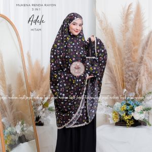 MUKENA RENDA RAYON DEWASA 3IN1 LEVINA / ADELE