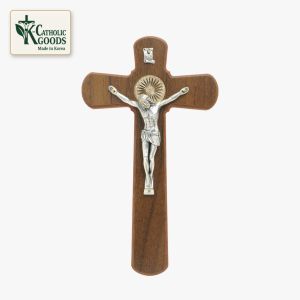 Halo Wall Crucifix XS (106×185mm) | K-Catholic Goods | Made in Korea