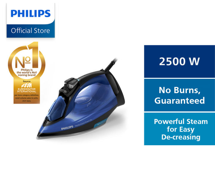 PHILIPS PerfectCare Steam Iron (GC3920/26) OptimalTemp Technology with
