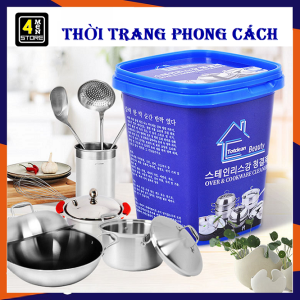 Kem tẩy rửa xoong nồi đa năng Hàn Quốc - Bột tẩy rửa đa năng Làm mới các loại xoong nồi Vệ sinh nhà bếp nhà tắm siêu sạch tẩy bay gỉ sét