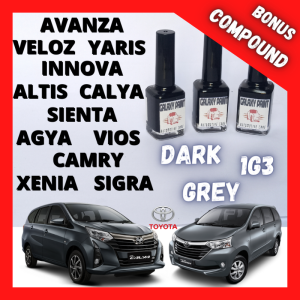 Cat Mobil Oles Toyota Grey Gray 1G3 Penghilang Goresan Baret Lecet Body Bodi Mudah Murah