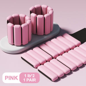 [SG Inventory]Silicone Ankle Wrist Weights Bracelet Exercise Adjustable Weight Wrist Band for Running Workout Walking