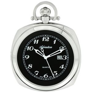 ADRIATICA Swiss Made Classic Square Arabic Numerals Pocket Watch A1129.5324Q