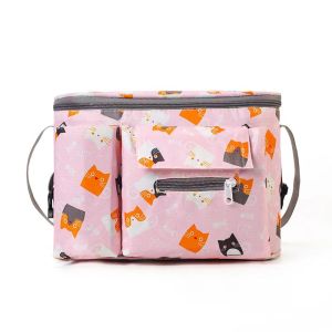 Kidscompany Single Baby Diaper Nappy Bag Mummy baby bag Shoulder Carried Diaper Bag | Waterproof | Shoulder Bag | Maternity Bag | Mommy Bag | Travel Bag | for Newborn Baby