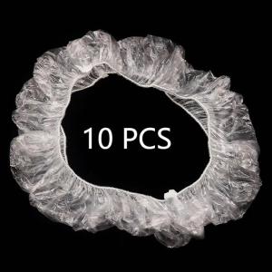 10pcs Sarung Plastik Setir Stir Steering Mobil Plastik Disposable Plastik Bening Sarung Setir Mobil Universal Car Steering Cover