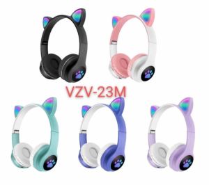 [ RẺ VÔ ĐỊCH ]Tai Nghe Mèo 23M Chụp Tai Phát Sáng Kute Dễ Thương Nghe Nhạc cực Hay Pin cực trâu Bảo Hành 1 Năm