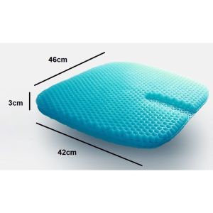 Cooling Gel Cushion Seat with Black Washable Cover