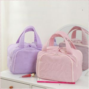 กระเป๋าถือ กระเป๋าถือแบบหนากันน้ำ เข้าถึงได้ง่าย กระเป๋าเดินทาง ง่ายต่อการจัดระเบียบ หลายช่อง