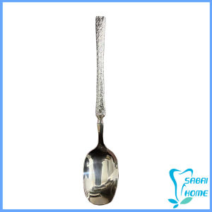 Easy ช้อนสแตนเลส ช้อนทานซุป ด้ามยาว วินเทจ ไม่เป็นสนิม Scoop