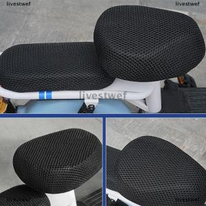 [COD] livestwef Electric Bicycle Seat Cover Battery Car Bicycle Universal Seat Cover Sun Protection Breathable Soft and Comfortable All Seasons