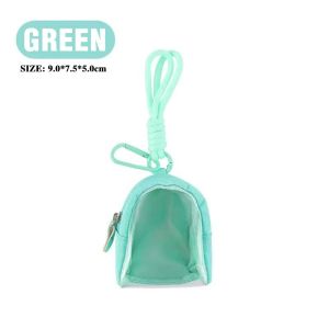 Mini Transparent Storage Bag Clear Window with Lanyard Clear Display Bag Portable Display Bag Backpack Decoration