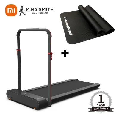 Xiaomi Kingsmith Walking Pad R1 Pro Foldable Treadmill Exercise Machine Folding Electric Treadmill International English Version Upright Storage with Wireless Remote Control LED Display Low Noise