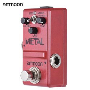 [ammoon]quà bí mật 【Ready】Bàn Đạp Hiệu Ứng Guitar Dòng Nano Biến Dạng Kim Loại Nặng True Bypass Thân Máy Bằng Hợp Kim Nhôm