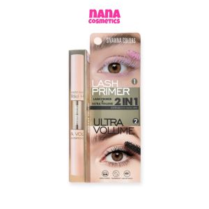 HF220 ซีเวนน่า ลาซ ไพรเมอร์ เอ็กซ์ อัลตร้า วอลลุ่ม มาสคาร่า Sivanna Lash Primer X Ultra Volume 2IN1 Extension Mascara