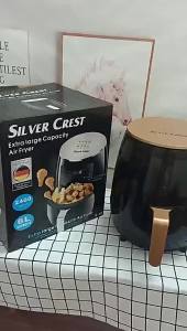 LZD 6L English Home Touch Screen Inligent Air Fryer Multiple Functions Chips hine Microwave Oven Electric Oven