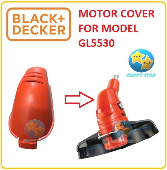 SPARE PART NO17 MOTOR COVER CAP FOR GL5530 BLACK DECKER GRASS