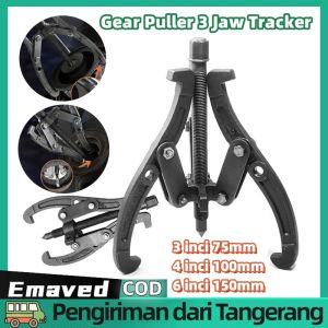 Stok Tersedia: Treker 3 Kaki 3\\\" 4\\\" 6\\\" Inch - Gear Puller 3 Jaw Tracker Alat Pencabut Bearing Laher