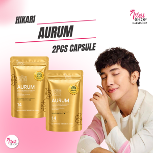 HIKARI 2 PIECES Aurum On-The-Go Pouch 14 Capsules Illestshop
