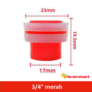 3pcs seal T plug silicon pengganti seal tape penutup pipa kran 1/2” 3/4”