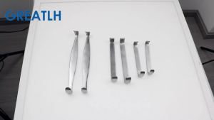 Dụng cụ chỉnh hình thú cưng Farabeuf dụng cụ rút tuyến giáp thép không gỉ 2 cái