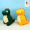 Tượng thạch cao tô màu Khủng Long Cute- Tượng tô màu cho bé gái tặng kèm cọ và màu vẽ acrylic. 