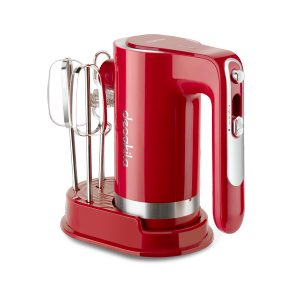 Decakila KMMX006R/B Ergonomic Cordless Hand Mixer | 90W | 7-Speed + Pulse Control | Removable Bowl | Universal Plug