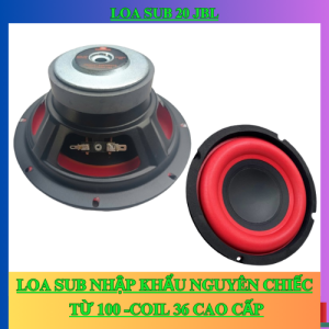 Loa Sub 20 JB.L Từ 100 Màng Đỏ Gân Béo Toàn Vành 21cm Loại Xịn - Loa Siêu Trầm - Giá 1 Chiếc