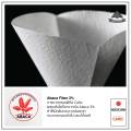Cafec Abaca Paper Filter  กระดาษกรองกาแฟทรงกรวยทำจากใยกล้วย 100 แผ่น. 
