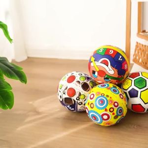FCF Wholesale Kenda 8.5 Inflatable baby ball Childrens Kindergarten Cartoon Inflatable Toy Ball