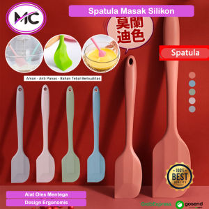 Sodet Scraper Silikon Multifungsi Anti Lengket Spatula Silicon Food Grade Alat Poles Mentega Multifungsi