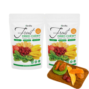 【Buy 1 Get 1 Free】Dried Fruit Chewy Original Dried Healthy Delicious Snack Mixed 5 Fruits