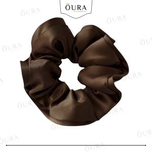 Scrunchie Wavy Jumbo Premium Korea Ikat Rambut Cepol Hijab Satin Kunciran Korea Aesthetic Hairband