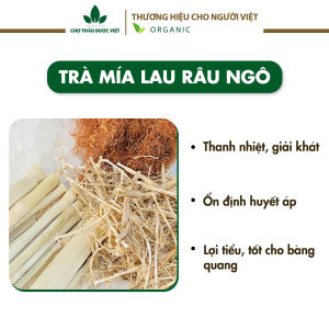 Trà mía lau râu ngô thanh nhiệt mát gan giảm nóng trong - Chợ Thảo Dược Việt
