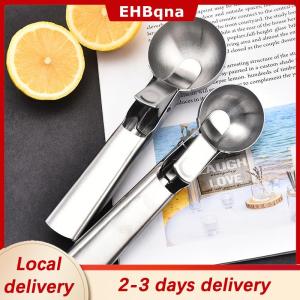 [COD] EHBqna Ship within 24 hours Ice Cream Scoops Stainless Steel Ice Cream Digger Non-Stick Fruit Ice Ball Maker Watermelon Ice Cream Spoon Tool