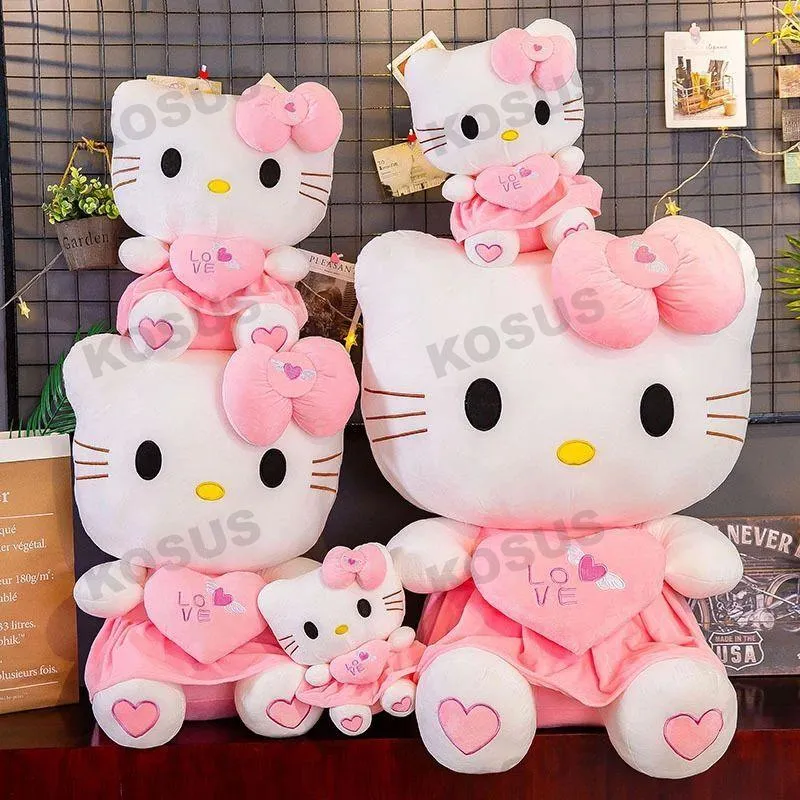 Kawaii Hello Kitty Stuffed Animal Toys Doll Cute Plush Toys Girls