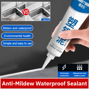 速凝型防水防霉塑钢泥White+Black Waterproof Multifunctional Sealant for Bathroom Tile Sink🔥HOT SALE🔥Quick-Setting Waterproof and Mildew-Proof Plastic Steel Mud Bathroom Gap Filling Glue